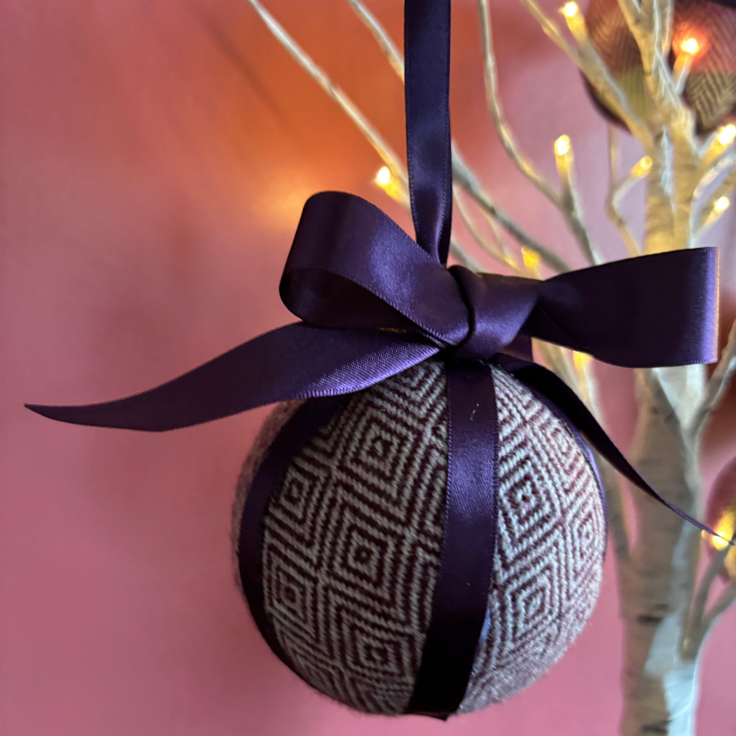 Donegal Tweed Christmas Bauble