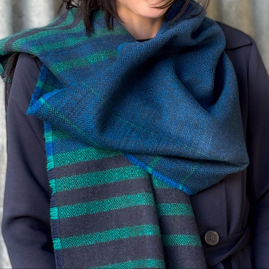 Rockpool | Donegal Tweed Lambswool Scarf |