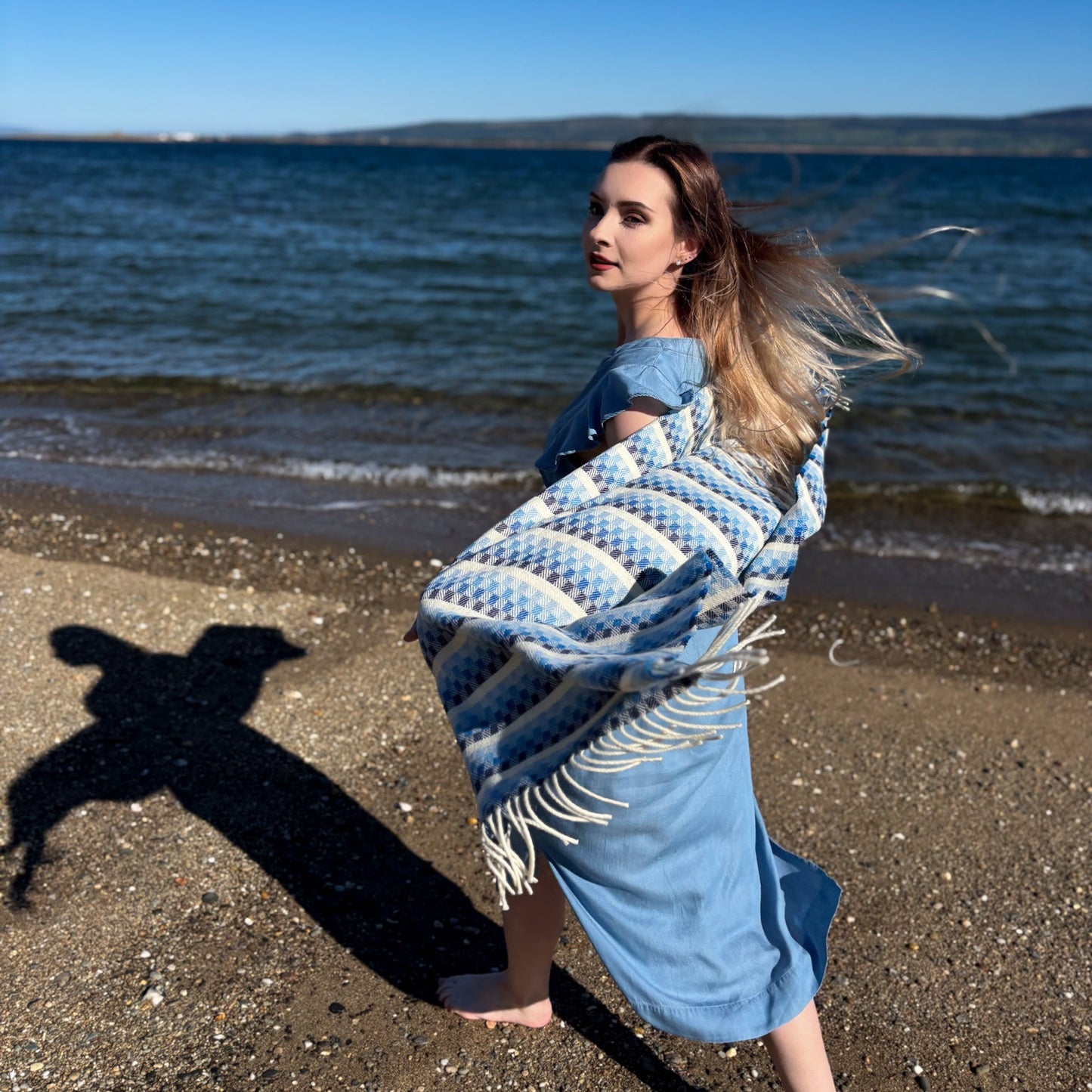 Irish Tweed Scarf Wild Atlantic Way