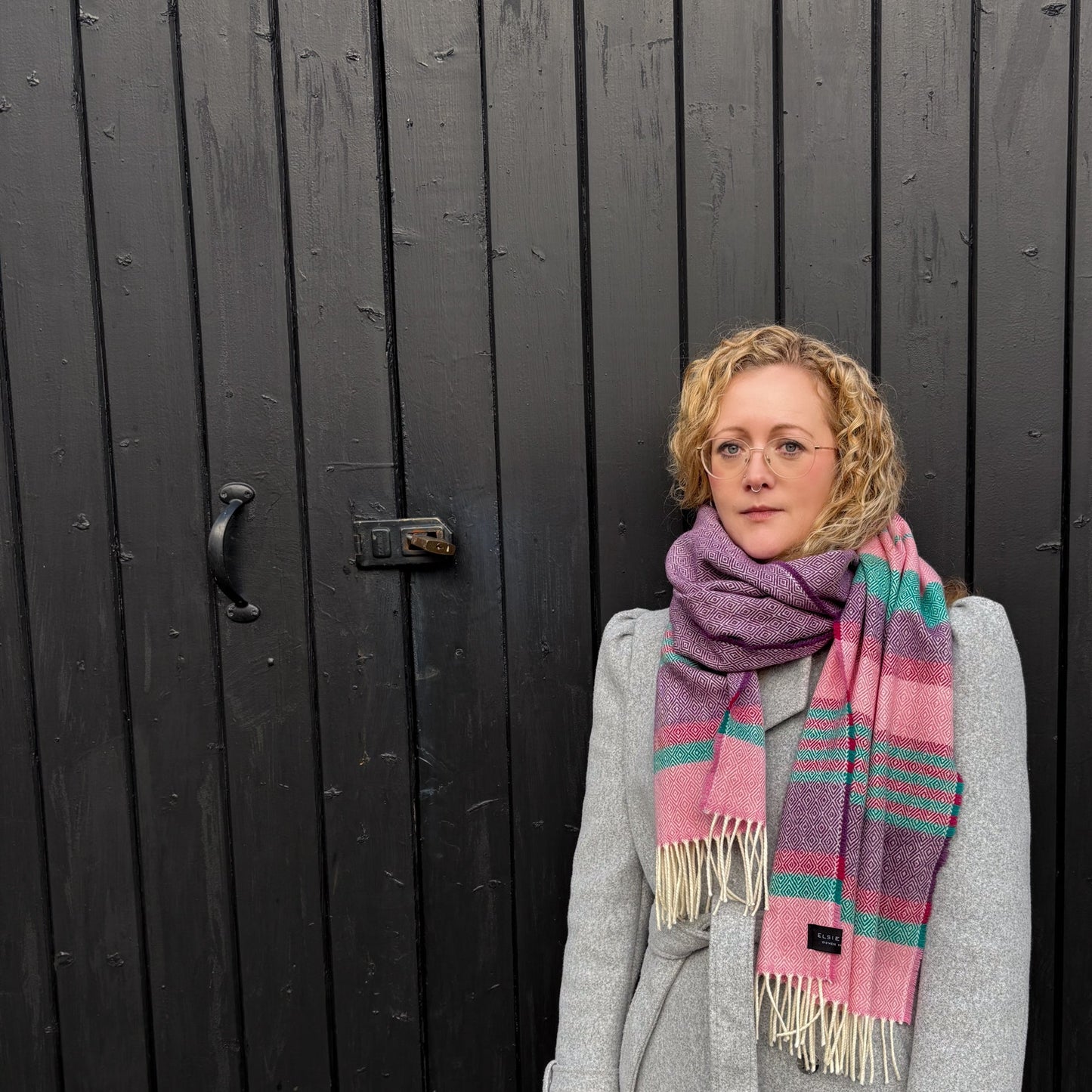 Foxglove | Donegal Tweed merino Scarf