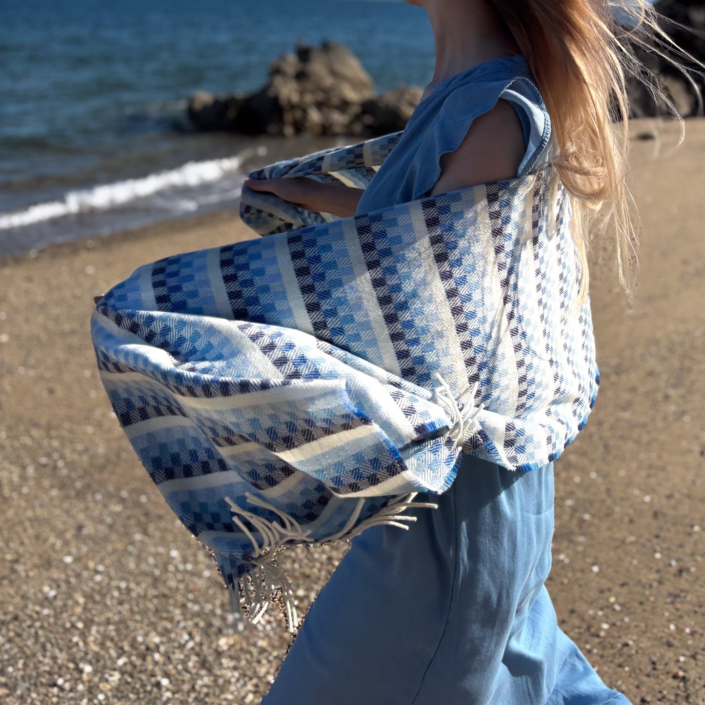 Irish Tweed Scarf Wild Atlantic Way