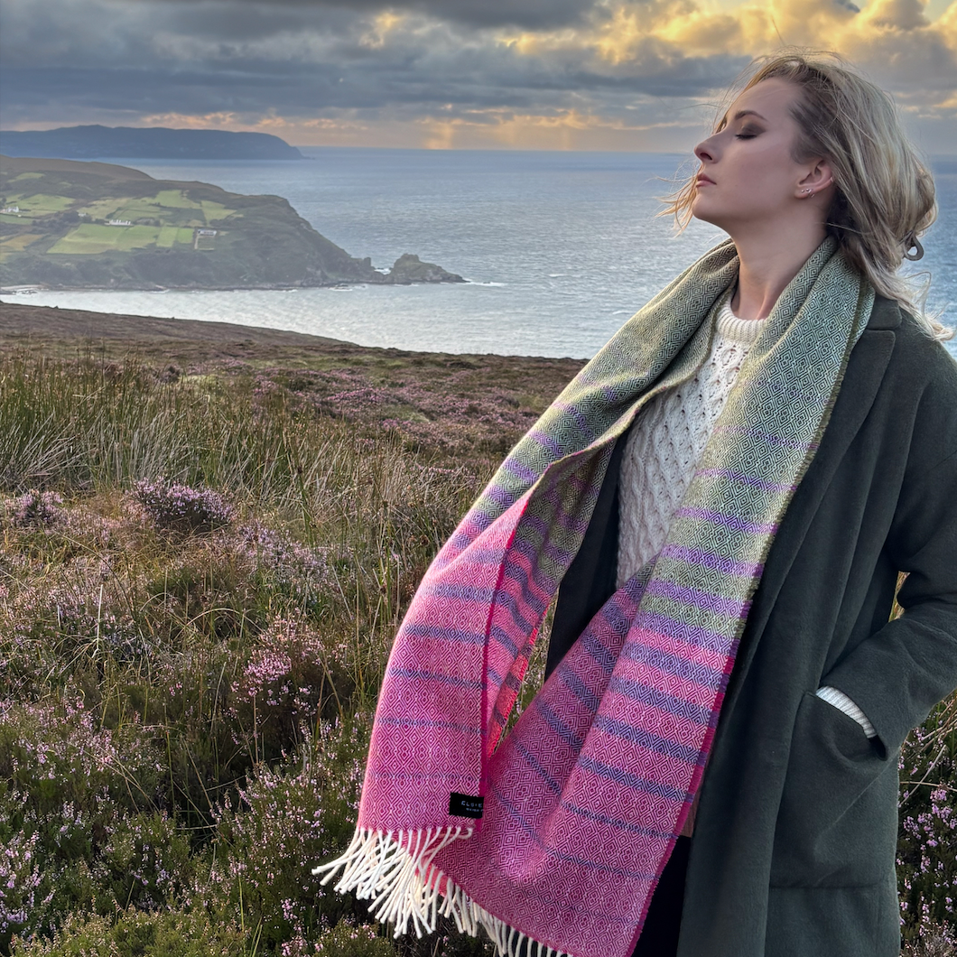 Hills of Donegal | Merino Lambswool Scarf
